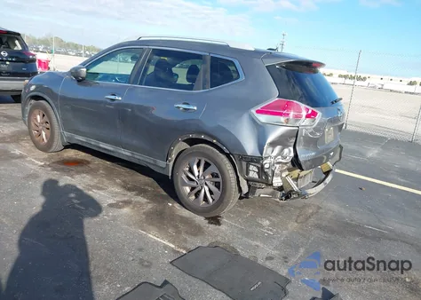 2016 Nissan Rogue Sl z USA, uszkodzony, nr VIN 5N1AT2MT7GC749765